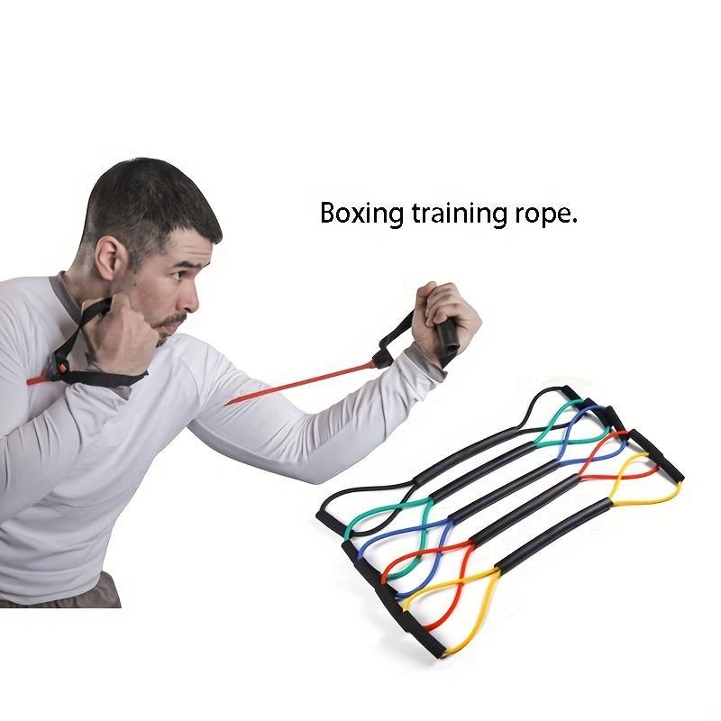 Boxing Training Rope, Boxing Speed Sanda Thai Air Strike Elastic Belt Resistance Rope, Training Boxing Kick Boxing Equipment Fighting