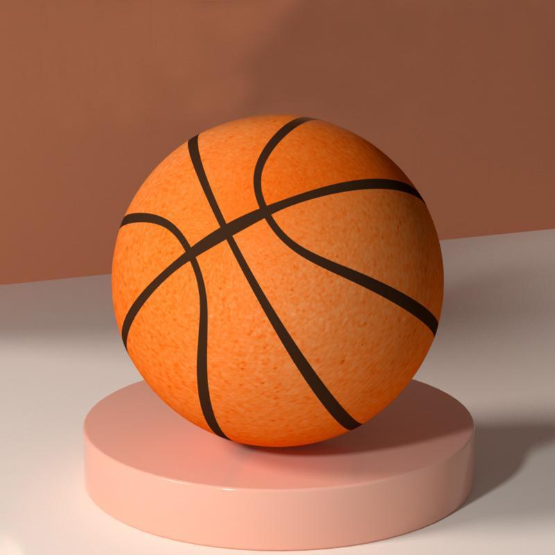 Indoor Silent Basketball, Simple Durable Mute Indoor Foam Basketball, Ball for Indoor Activity for Kids and Adults