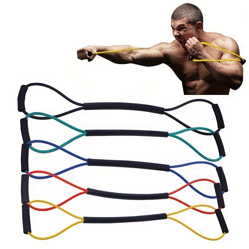 Boxing Training Rope, Boxing Speed Sanda Thai Air Strike Elastic Belt Resistance Rope, Training Boxing Kick Boxing Equipment Fighting