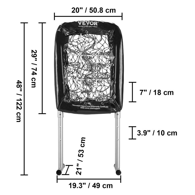 VEVOR 9 Hole Baseball Net, 21