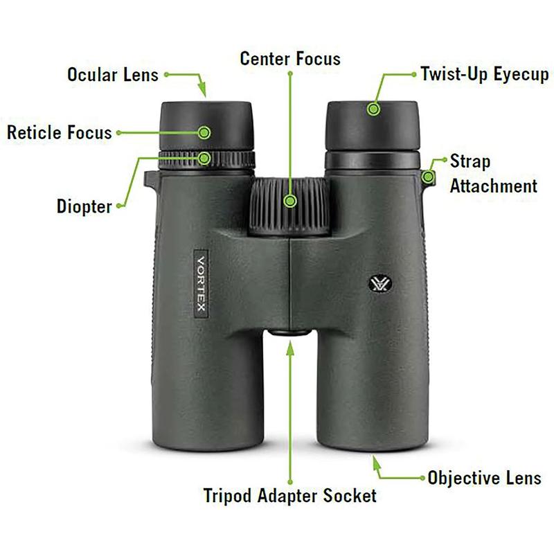 Optics Triumph HD 10x42 Binoculars for Outdoor Sports and Activities