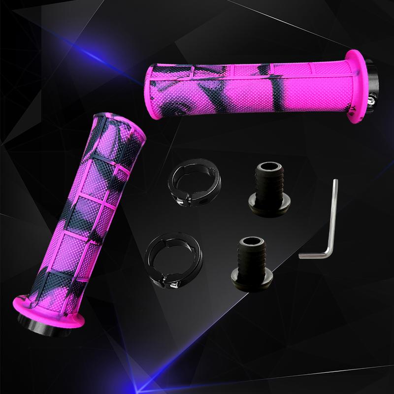 Bike Handlebar Grips Ergonomic Design Bicycle Camo Grip Bicycle Handlebar Modification Made of Soft high-Density Rubber for BMX Mountain MTB Beach Cruiser Scooter Folding Bike