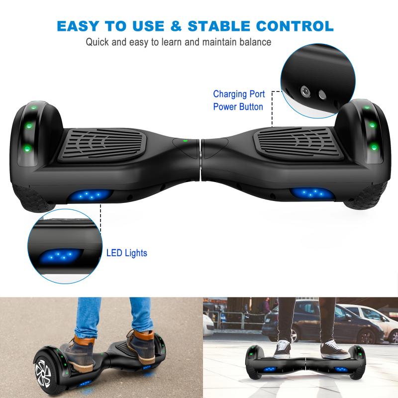 SISIGAD Wireless Hoverboard, 6.5