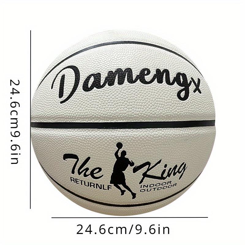 Luminous Basketball, 1 Count PU Soft Leather Outdoor Wear-resistant & Anti Slip Basketball, Basketball Equipment for Indoor Outdoor Use, Christmas Gift