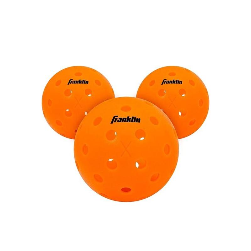 Franklin Sports Outdoor Pickleballs - X-40 Pickleball Balls - USA Pickleball (USAPA) Approved - Official US Open Ball