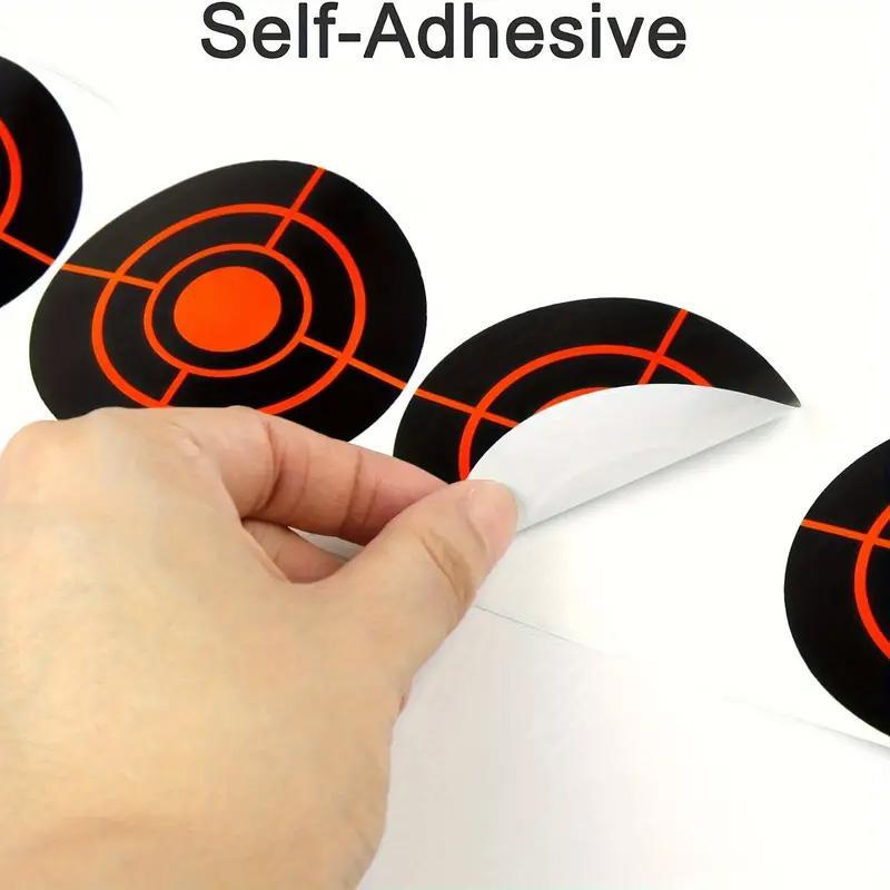 Target Shooting Sticker Label, 200 Sheets Self-adhesive Target Shooting Sticker Label, Exercise Machine Accessories for Home Gym