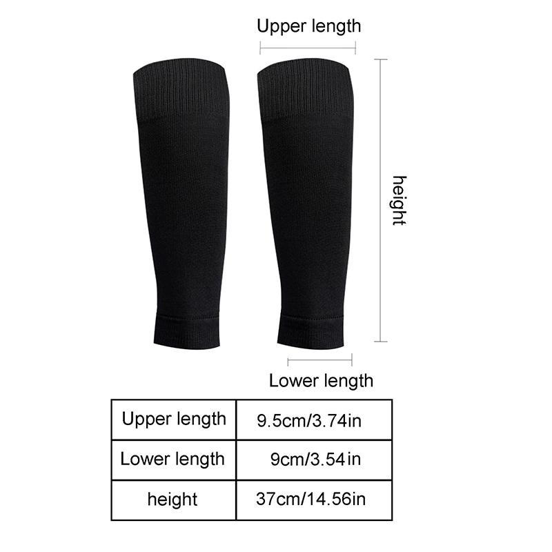 Professional Football Training Set (9 Counts set), Sports Socks & Shin Guard & Shin Sleeve & Tape Set, Outdoor Sports Accessories for Men & Women