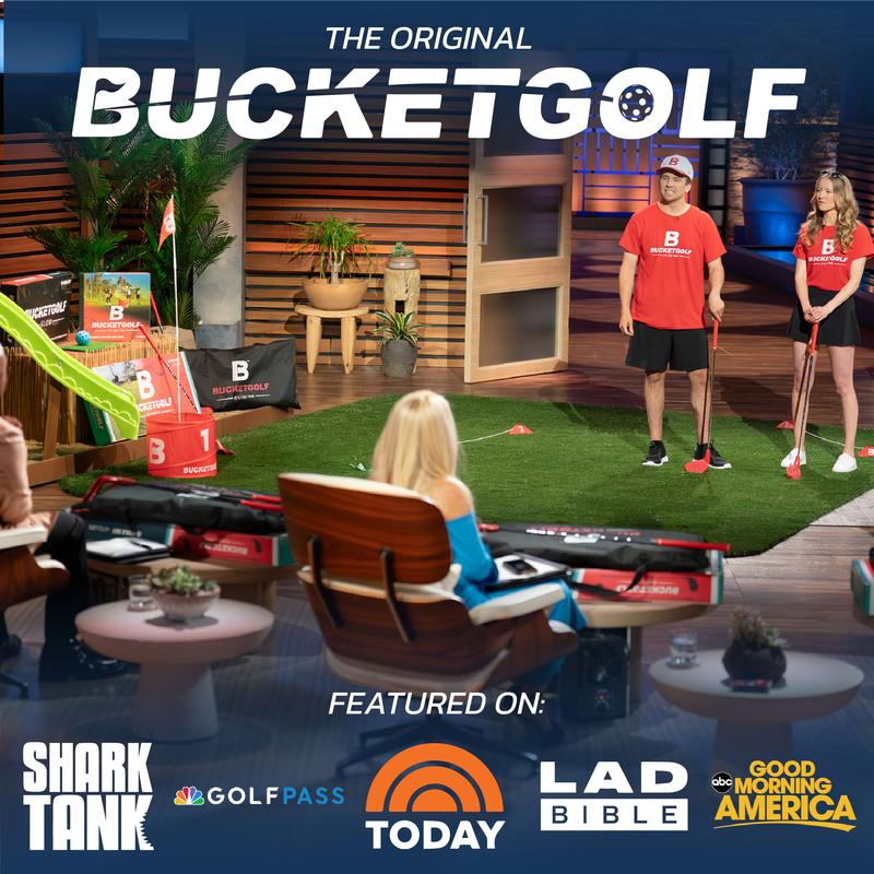 BucketGolf 6 Hole Set - Perfect for all golfers and families