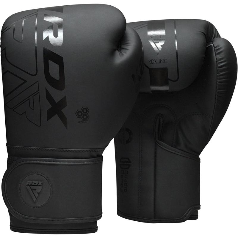 RDX Boxing Gloves, Pro Training Sparring, Maya Hide Leather, Muay Thai MMA Kickboxing, Men Women Adult, Heavy Punching Bag Focus Mitts Pads Workout, Ventilated Palm, Multi Layered, 8 10 12 14 16 18 Oz