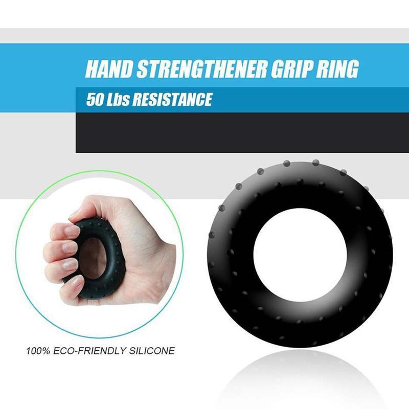 Hand Grip Strengthener Kit （5 Pack）Forearm Grip Adjustable Resistance Hand Gripper, Finger Exerciser, Finger Stretcher,Grip Ring Stress Relief Grip Ball For Athletes,Portable Home Gym Hand Strength Training Tool handgripper,Boy's Girt