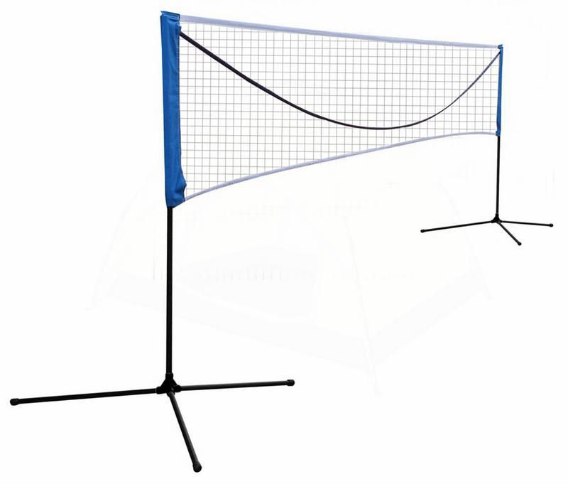 10FT 14FT 17FT 20FT Portable Large Volleyball Badminton Tennis Net with Carrying Bag | Sturdy Construction & Height Adjustable & Easy Setup