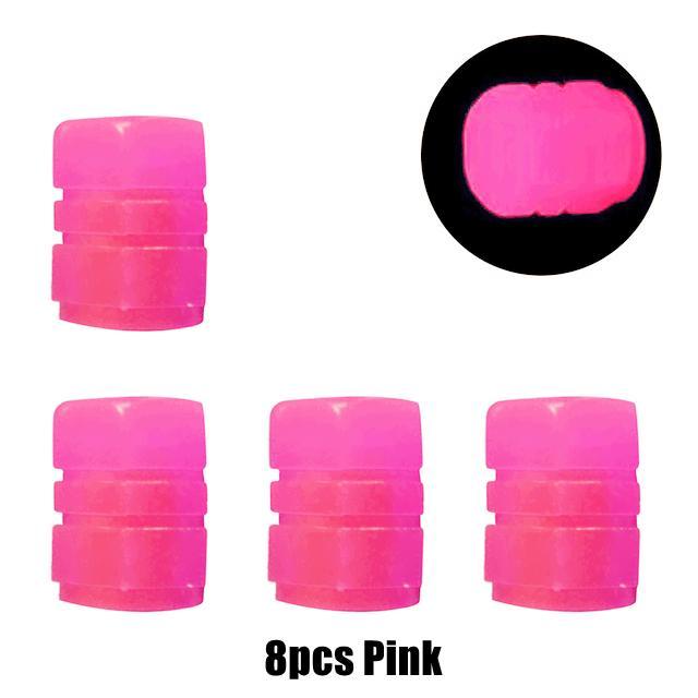 4pcs Electric Scooter Accessories Scooter Self-luminous Valve Caps Universal Schrader Valve Caps for Mijia M365 Ninebot MAX G30