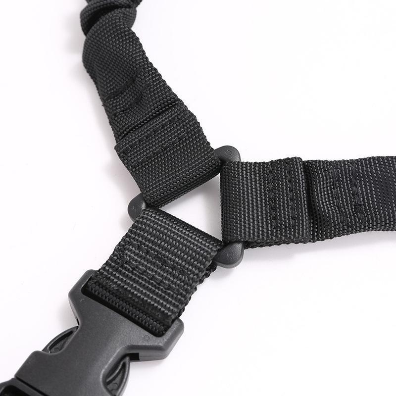 Outdoor Nylon Crossbody Tactical Belt, 1 Count Multi-purpose Single Point Tactical Tool Strap, Shoulder Strap, Tactical Mission Rope, Christmas Gift