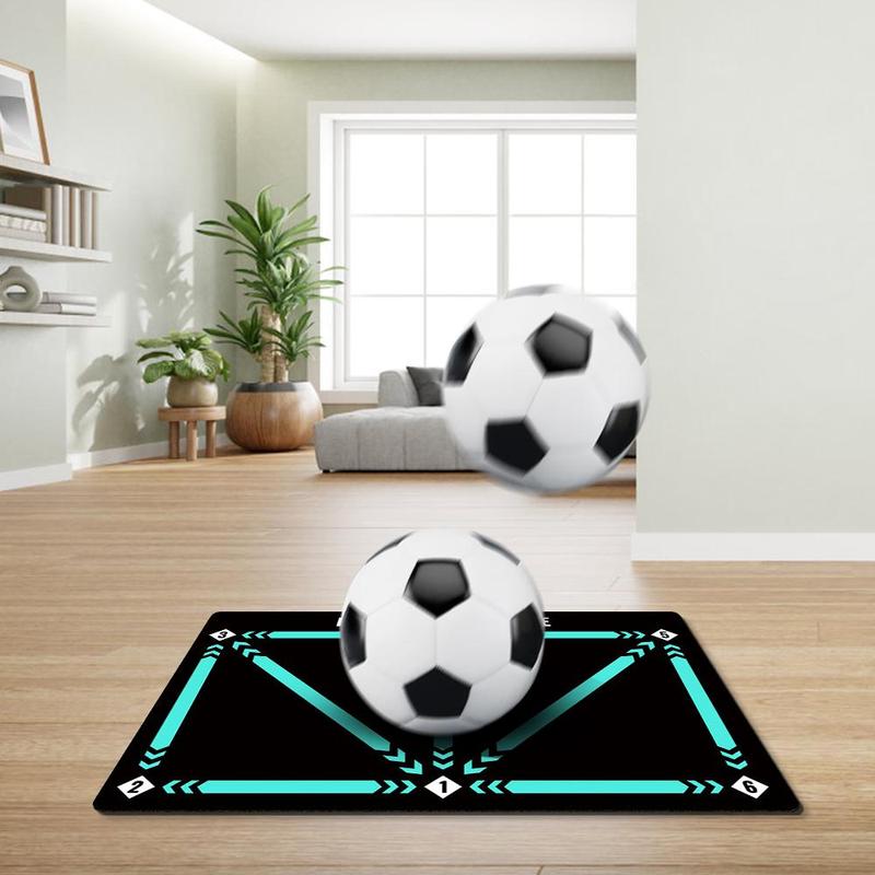 Football Training Mat, Silent Shock Absorption Football Training Tool, Football Training Aid, Sports Equipment for Indoor Outdoor Use, Christmas Gift