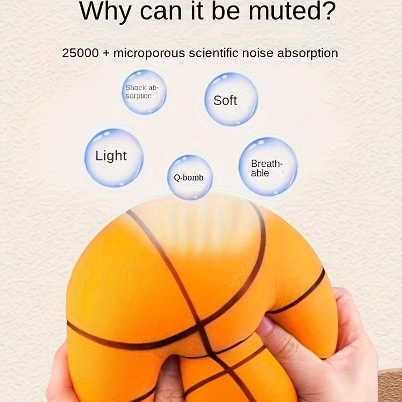 Indoor Silent Basketball, Simple Durable Mute Indoor Foam Basketball, Ball for Indoor Activity for Kids and Adults