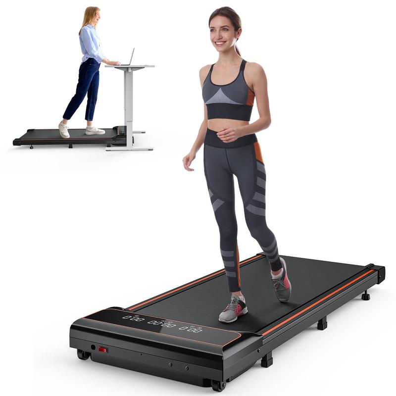 Walking Pad Treadmill, Compact & Portable Walking Pad, Quiet Operation, Adjustable Speed Settings, Durable Construction for Home & Office Fitness