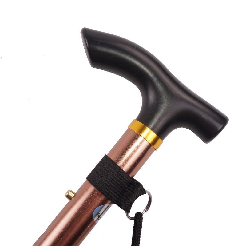 Retractable Hiking Stick, Outdoor Foldable Hiking Stick, Five Sections Telescopic Folding, Travel Climbing Stick, Walking Stick