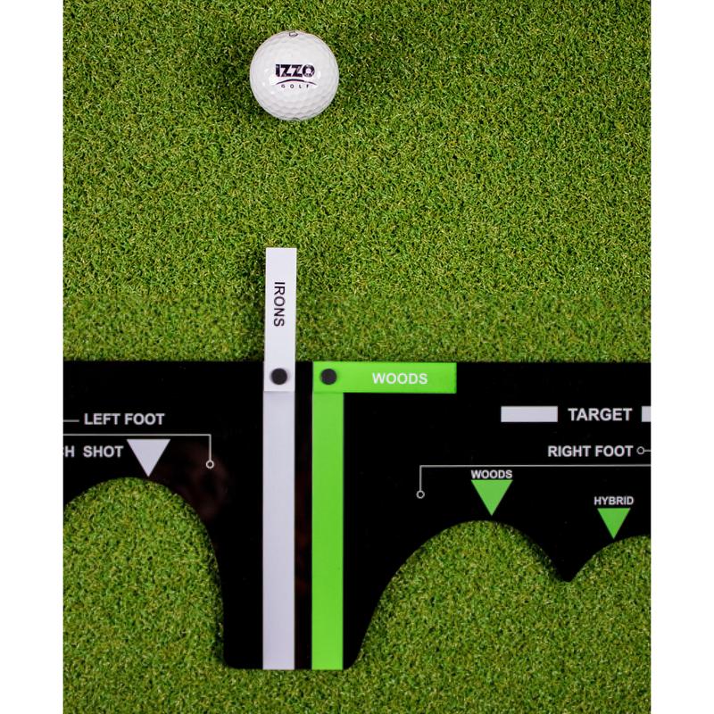 Sure Stance Golf Ball Position Trainer for Accurate Swings