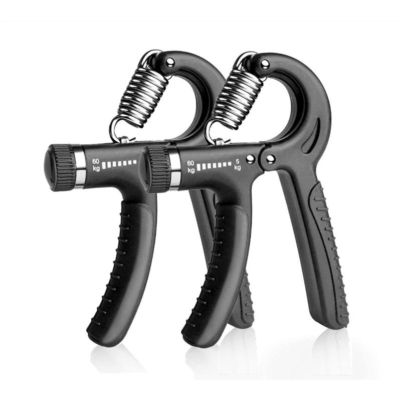 Hand Grip Exerciser Strengthener with Adjustable Resistance 11-132 Lbs (5-60kg), Forearm Strengthener, Hand Exerciser for Muscle Building and Injury Recover