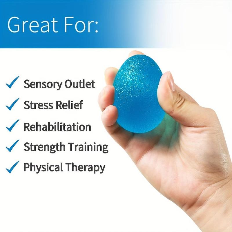 Hand Grip Ball, 4 Counts set Hand Strength Griping Training Balls, Finger Resistance Exercise Ball, Stress Relief Ball for Finger Grip Strength Training, Fitness Equipment