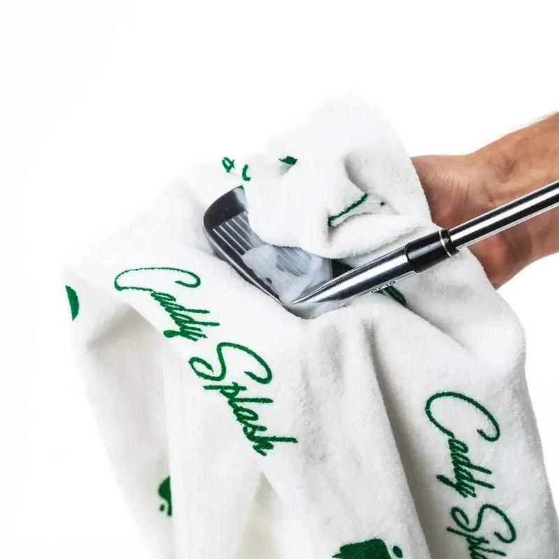 Caddy Splash Golf Club Water Brush, Groove Sharpener, and Tour Towel Bundle Kit - Golf Gift