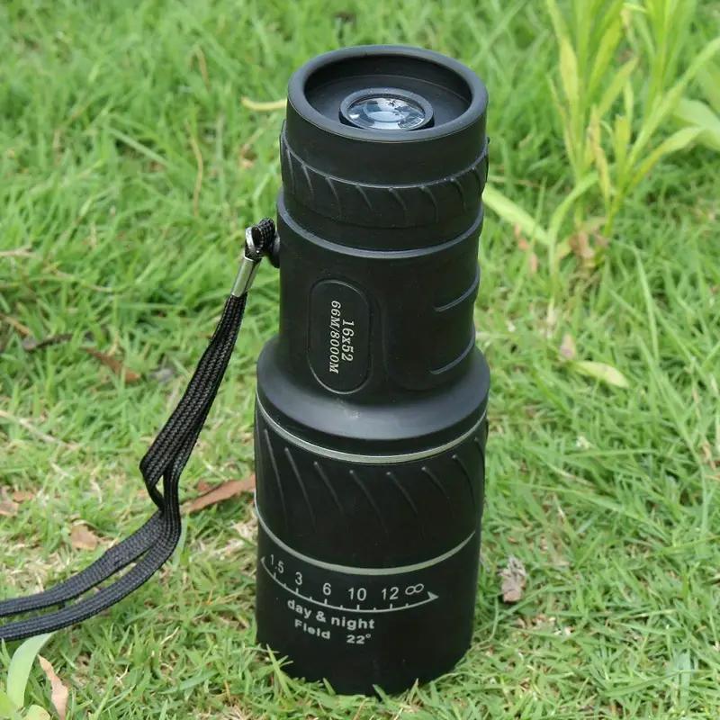 16x Monocular Telescope, HD Magnification Monocular Telescope, Outdoor Telescope for Hiking, Wildlife & Sports