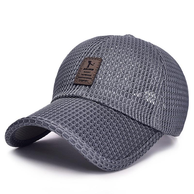 Summer Mesh Baseball Cap For Men Adjustable Breathable Caps Quick Dry Running Hat Baseball Cap For Men Women Outdoor Sports