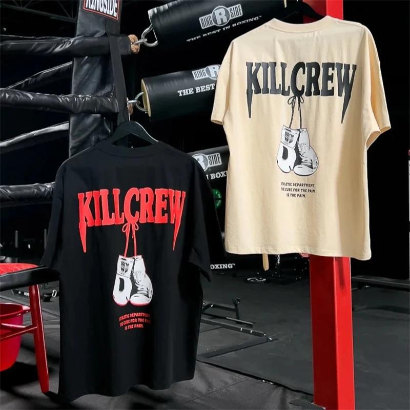 Killcrew Shirt, Gym Workout Shirts, Gym Tee, Summer Sportswear Running, Fitness Sport Tops Tee - FIT10051