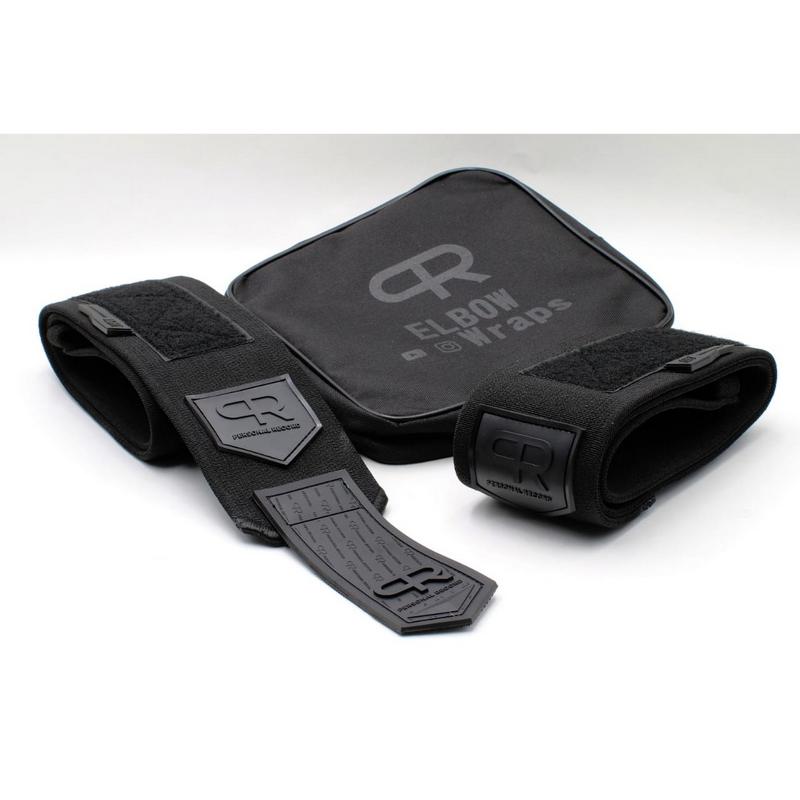 Personal Record Heavy Duty Premium Elbow Wraps PR903 - All Black