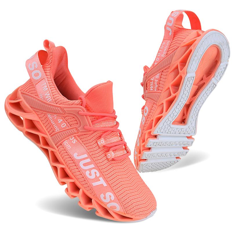 Man and Women's Running Shoes Non Slip Athletic Tennis Walking Blade Type Sneakers