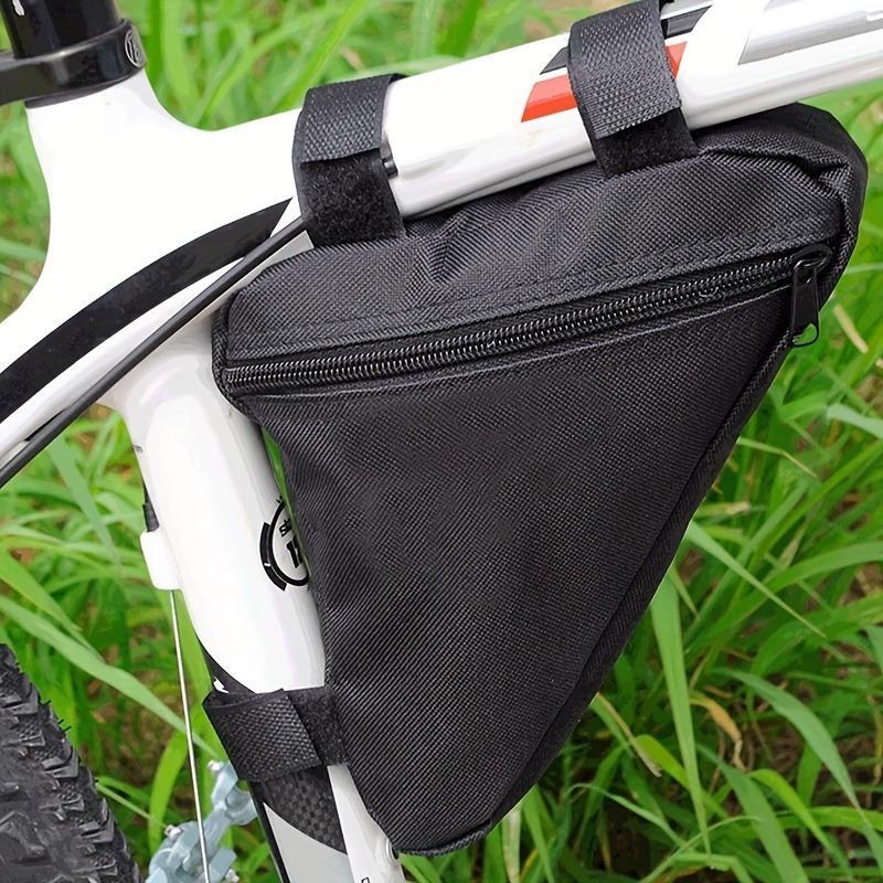 Mountain Bike Triangle Frame Bag, Bicycle Front Beam Pack, Cycling Bag, Bike Seat Packs, Outdoor Cycling Accessories