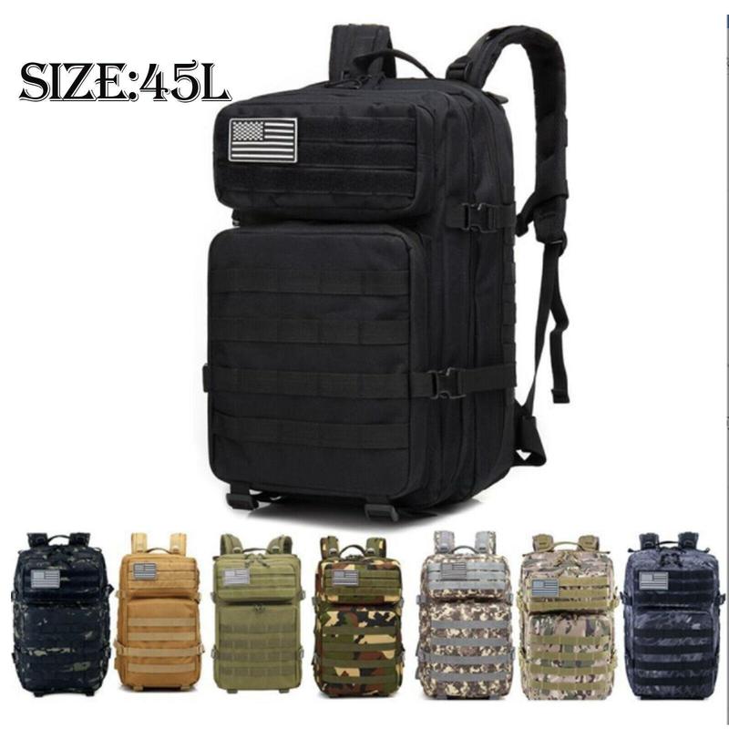 30L-45L Multipurpose Tactical Backpack - Large Capacity Hiking Backpack - Perfect for Outdoor Activities