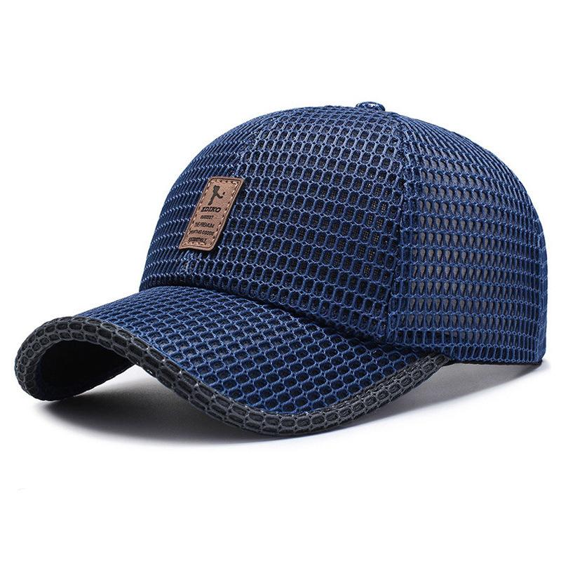 Summer Mesh Baseball Cap For Men Adjustable Breathable Caps Quick Dry Running Hat Baseball Cap For Men Women Outdoor Sports