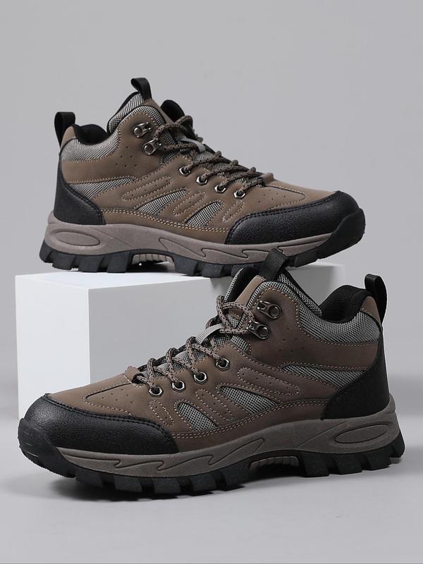 Men's Outdoor Hiking Shoes, Casual Comfortable Non-slip Sports Shoes, Outdoor Sports Footwear for Men