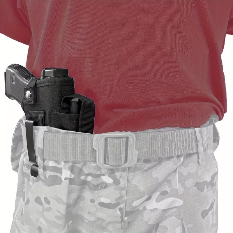 Flashlight Laser Lamp IWB OWB Holster with Cartridge Bag Left and Right Hand Universal