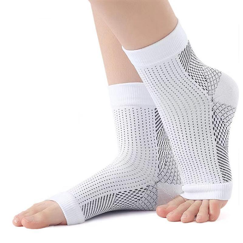 Breathable Ankle Support Socks, 1 Pair Comfortable Sports Socks For Men & Women, Sports Socks For Foot Relief, Christmas Gift