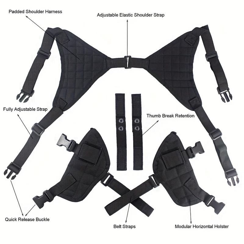 Concealed Carrying Shoulder Holster Adjustable Pistol Holster