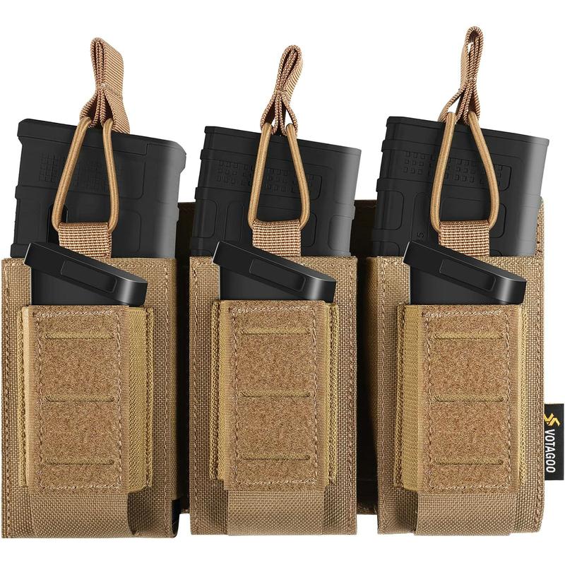 VOTAGOO Molle Mag Pouch，Multi-functional Tactical Bag