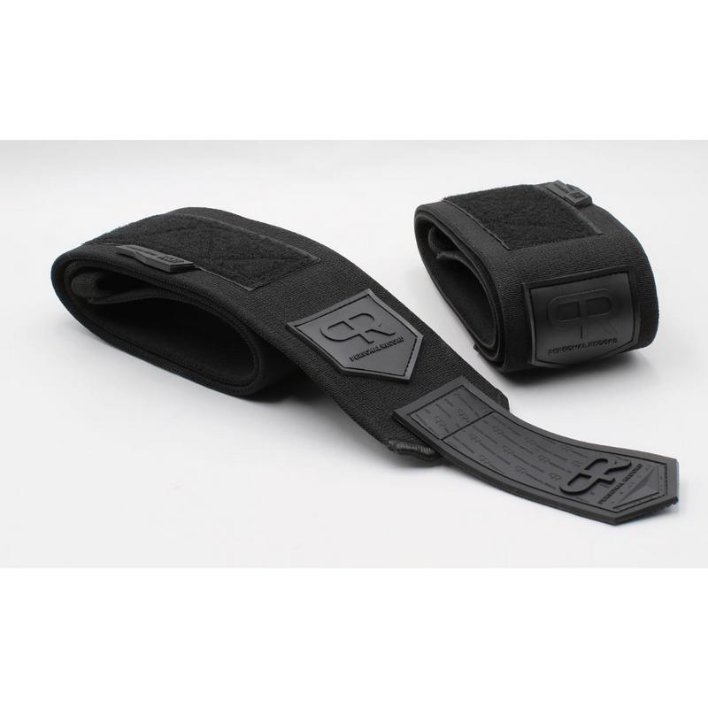 Personal Record Heavy Duty Premium Elbow Wraps PR903 - All Black