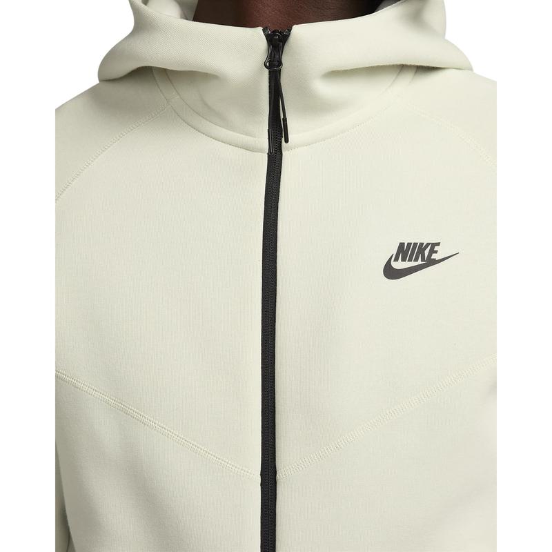 Men's Nike Sportswear Tech Fleece Sea Glass Black Windrunner Full Zip Hoodie