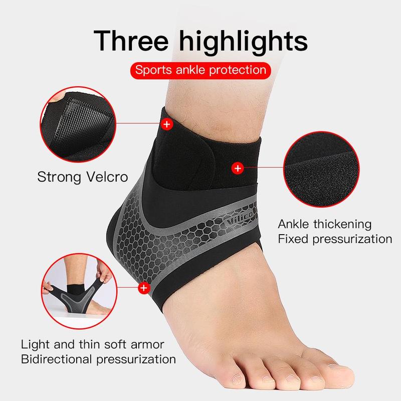 Sports Ankle Brace, 1 Count Breathable Comfortable Ankle Protector Wrap, Elastic Ankle Support for Running Jumping Cycling,  Ankle Bracelet