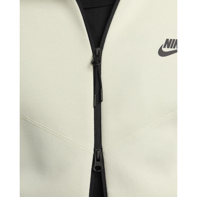 Men's Nike Sportswear Tech Fleece Sea Glass Black Windrunner Full Zip Hoodie