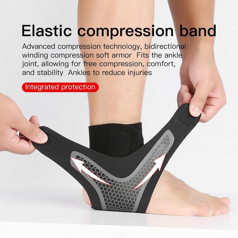 Sports Ankle Brace, 1 Count Breathable Comfortable Ankle Protector Wrap, Elastic Ankle Support for Running Jumping Cycling,  Ankle Bracelet