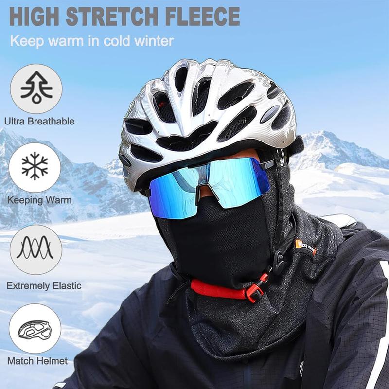 Winter Balaclava for Men, Windproof Balaclava Ski Mask  Bicycle  mask, Cold Winter Balaclava Thermal