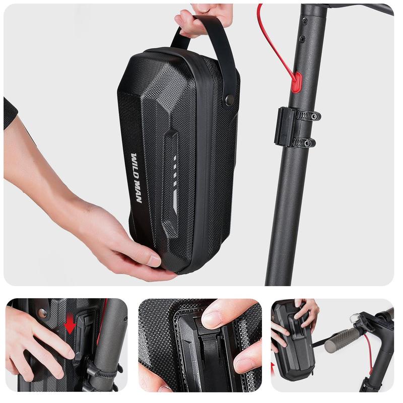 Hard Shell Rainproof Scooter Storage Bag, 1 Count Quick Release Bike Electric Scooter Bag, Balancing Scooter Storage Bag for Outdoor Cycling