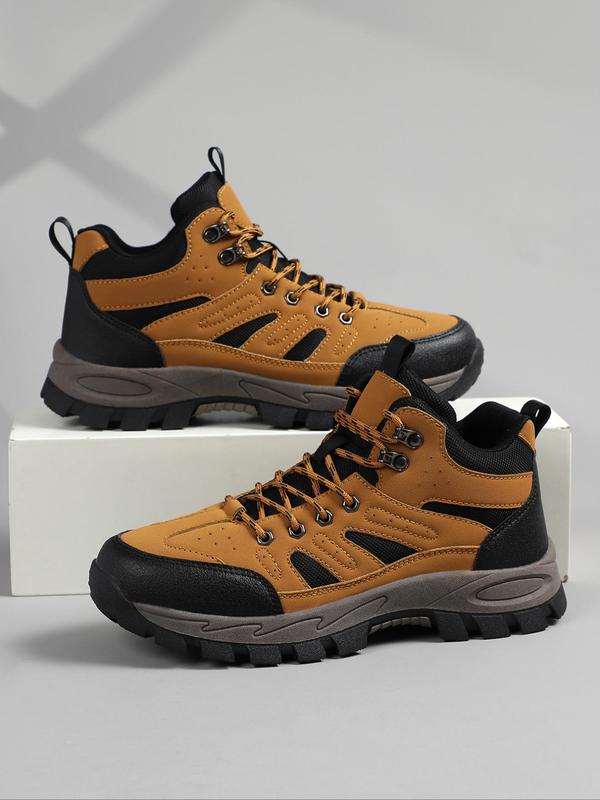 Men's Outdoor Hiking Shoes, Casual Comfortable Non-slip Sports Shoes, Outdoor Sports Footwear for Men