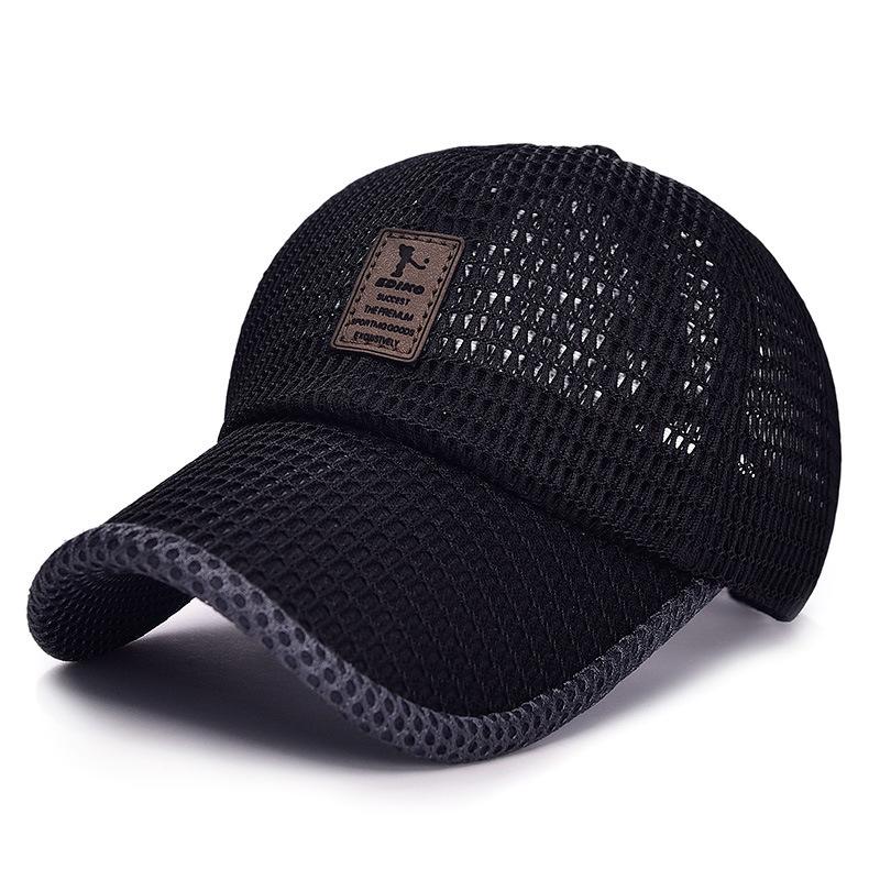 Summer Mesh Baseball Cap For Men Adjustable Breathable Caps Quick Dry Running Hat Baseball Cap For Men Women Outdoor Sports