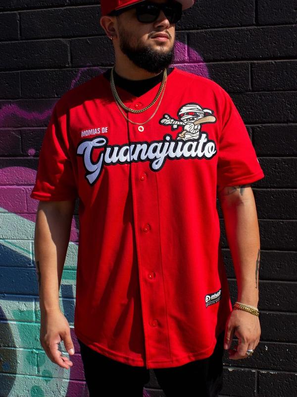 (RED) GUANAJUATO momias jersey, mexico baseball jersey, haloween jersey shirt, haloween pajamas jersey, Halloween Ghost Spooky Horror Jersey, Hot trend haloween 2024