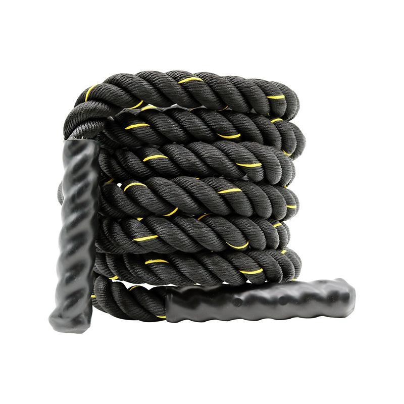 Battle Rope, Multi Strand Winding Non-slip Workout Rope for Cross-training and Strength Training, Heavy Duty Fitness Rope, Multifunctional Exercise Accessories, Fitness Equipment for Home Gym Workout