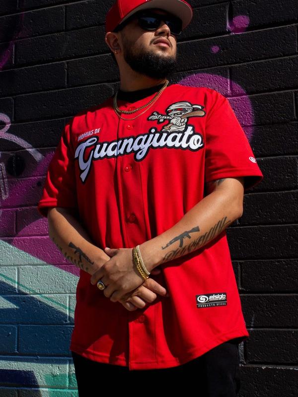 (RED) GUANAJUATO momias jersey, mexico baseball jersey, haloween jersey shirt, haloween pajamas jersey, Halloween Ghost Spooky Horror Jersey, Hot trend haloween 2024